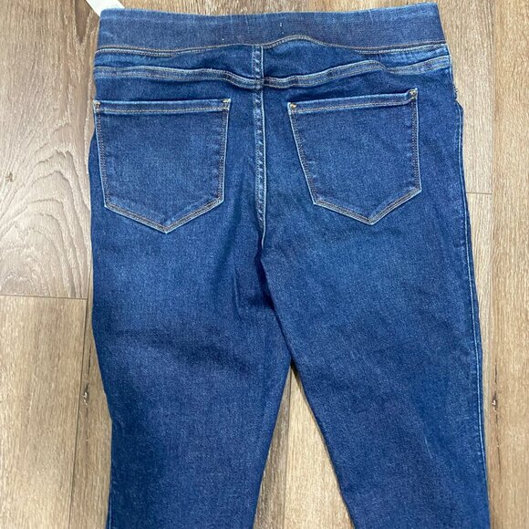 Old Navy Rockstar Super Skinny Jeggings Mid-Rise Size 10 Blue Denim Stretchy NWT - Picture 5 of 7